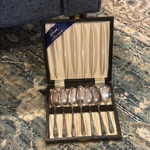 Sheffield England Silver plated Spoon Collection